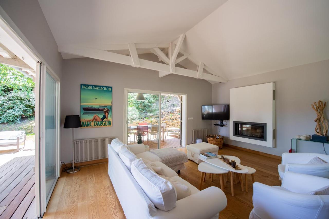 Villa Spacieuse A Arcachon, Proche Plages, Jardin Екстериор снимка
